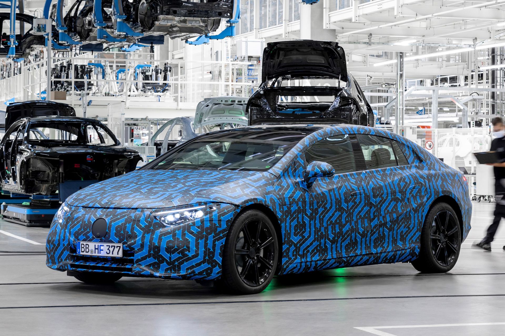 Mercedes : La berline électrique EQS sera commercialisée en août