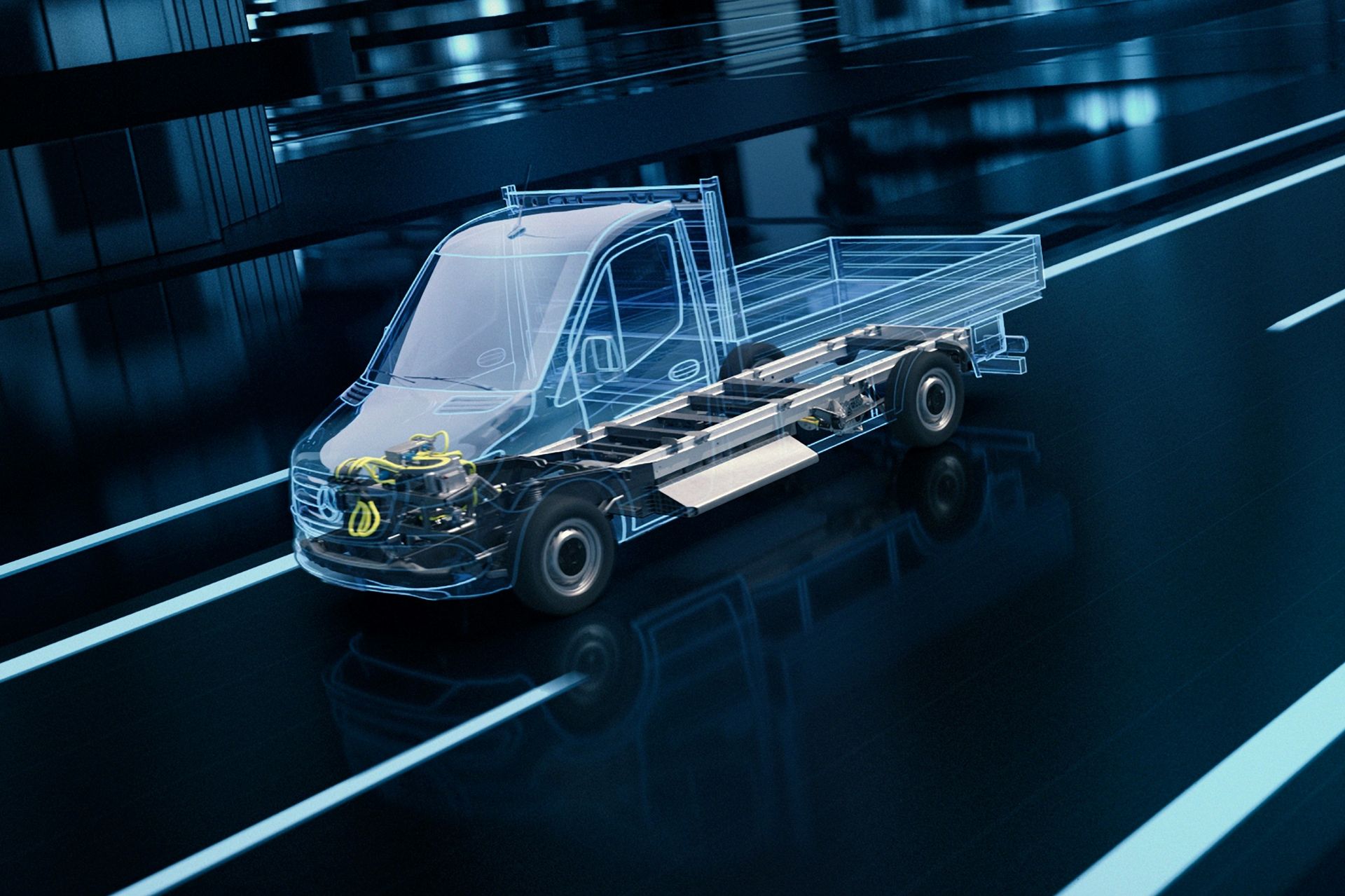 Mercedes eSprinter : la prochaine génération de fourgon électrique pour 2023