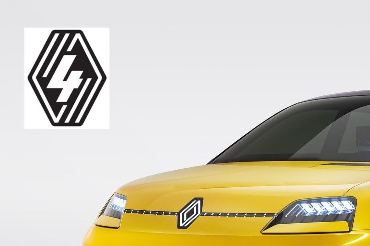 Renault 4 : un nouveau logo annonciateur d’une R4 électrique ?