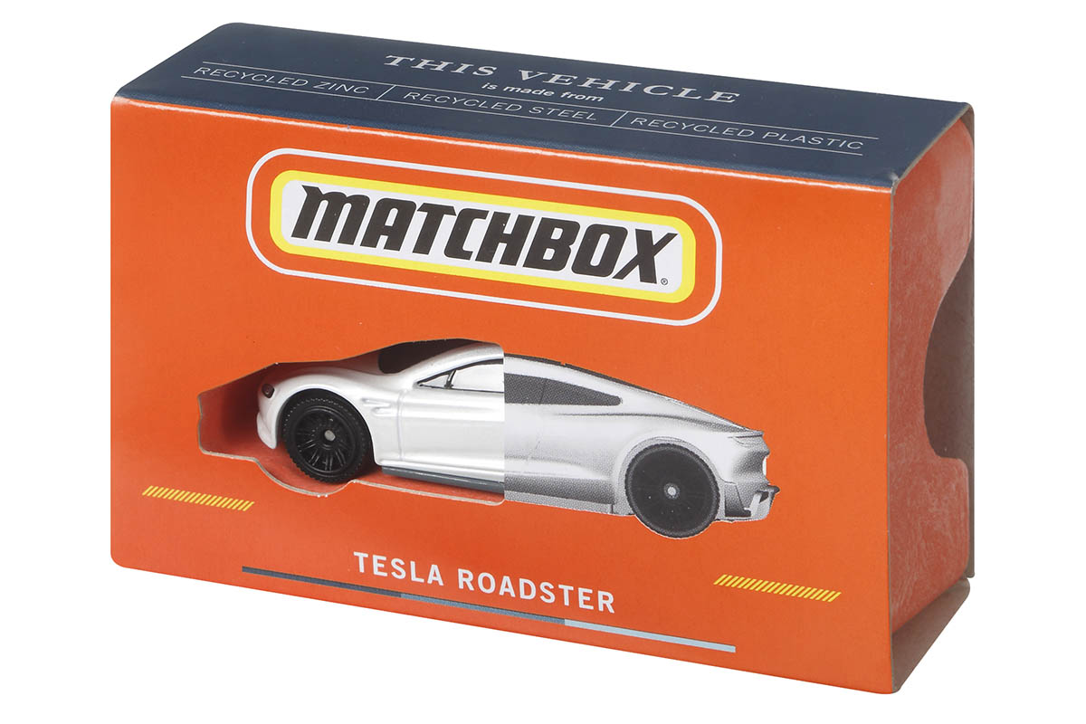 Cette version miniature de la Tesla Roadster a quelque chose de spécial