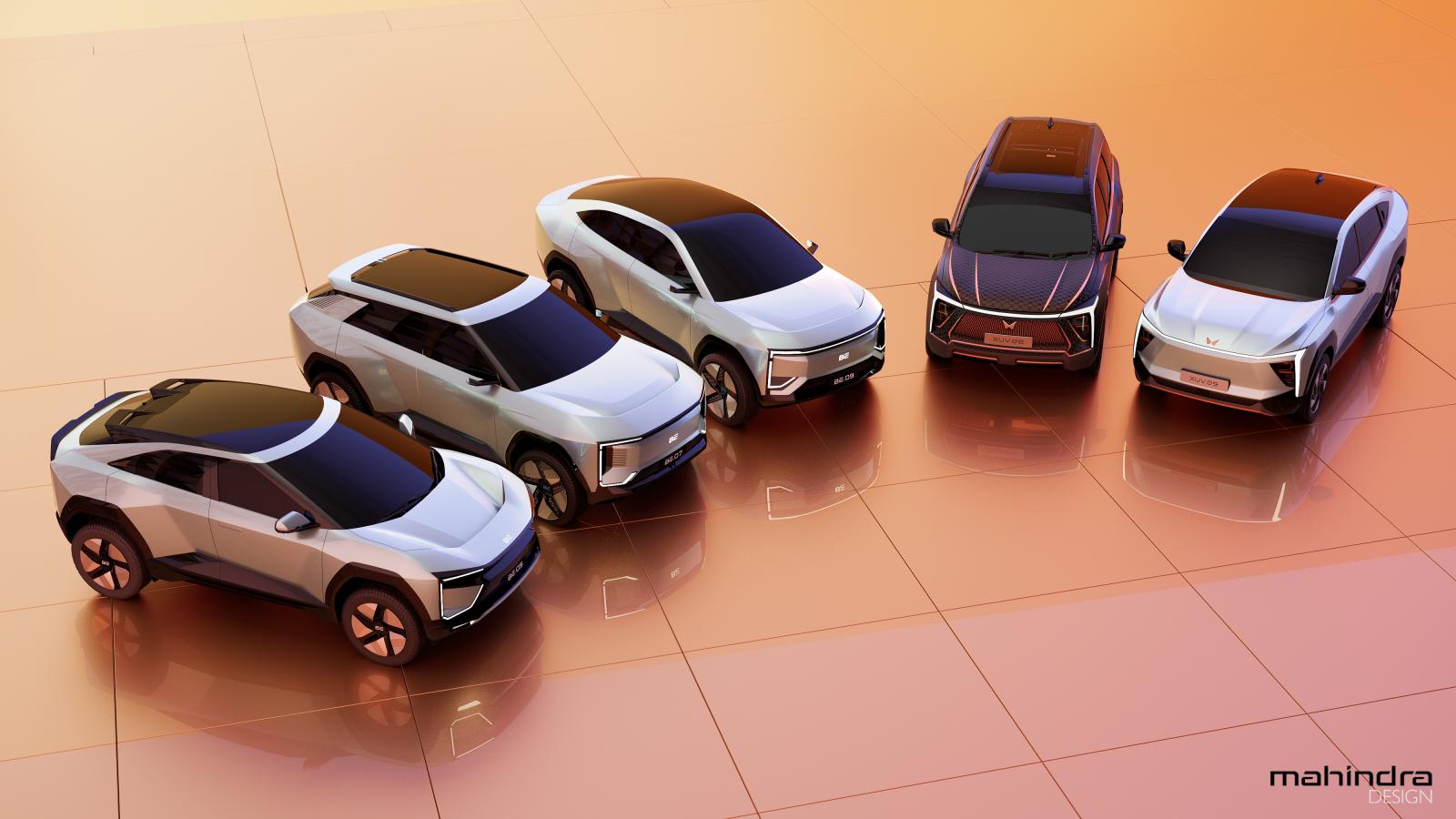 Mahindra annonce cinq SUV électriques avec des composants Volkswagen