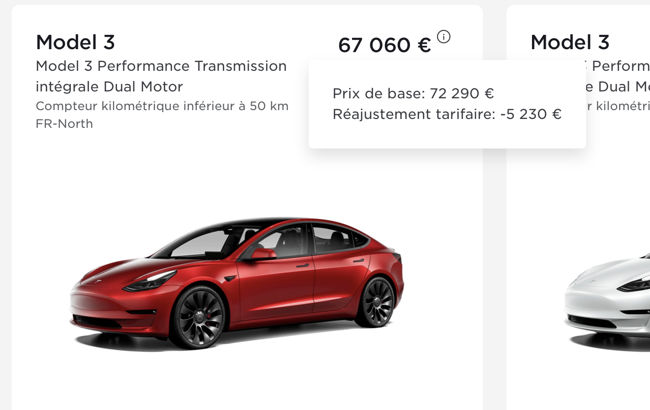 Tesla : plus de bonus, mais les promos se poursuivent en 2023