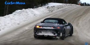 Le Porsche Boxster électrique dévoile son bruit futuriste