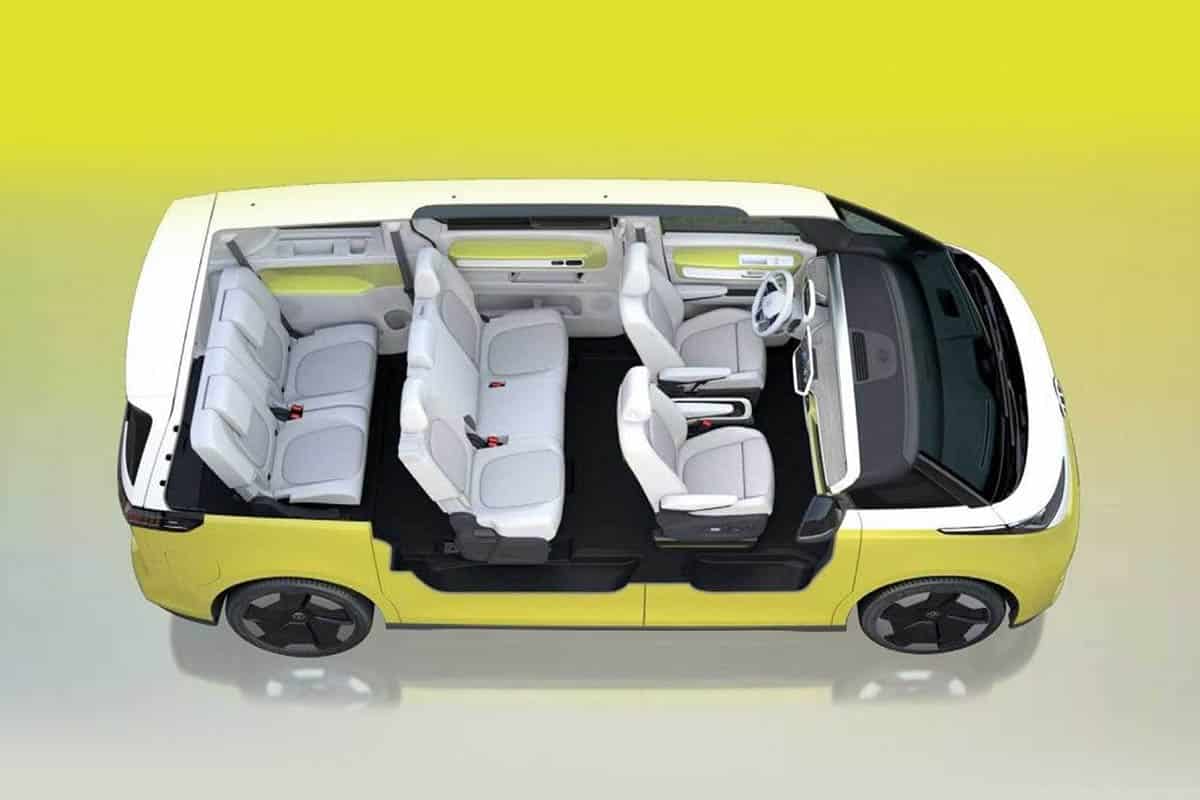 Volkswagen ID. Buzz : voici à quoi le van électrique aurait pu ressembler avec 7 places