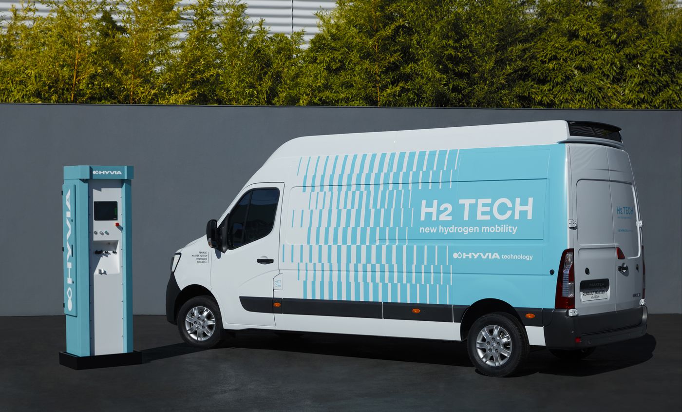 Renault Master Van H2-Tech : Hyvia présente son fourgon à hydrogène vert