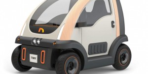Tiny, une voiture électrique minimaliste made in France présentée au salon VivaTech