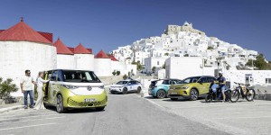 Volkswagen a transformé l’île grecque d’Astypalea en un laboratoire pour la mobilité du futur