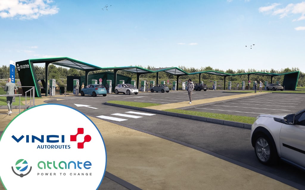 Bornes de recharge : Atlante développe son réseau en France avec des stations géantes