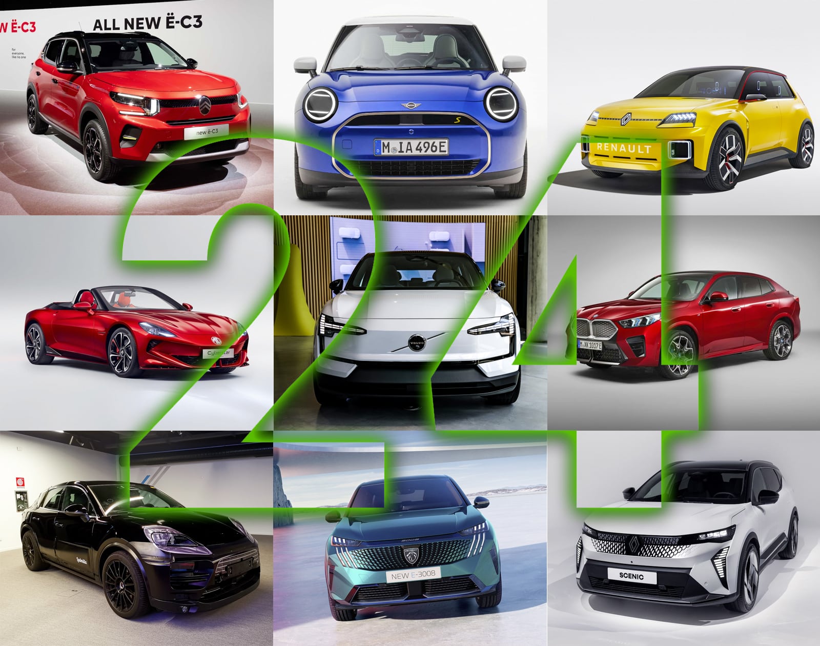 Nouveautés 2024 : voici les 10 voitures électriques que tout le monde attend cette année