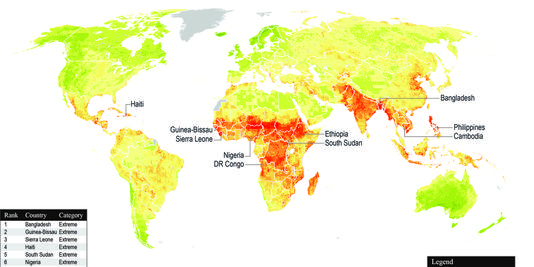 Quels sont les pays les plus vulnérables au changement climatique ?