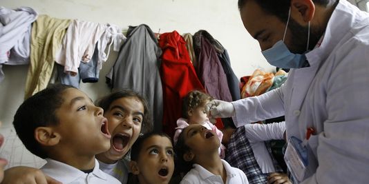 L'épidémie syrienne de polio pourrait menacer l'Europe