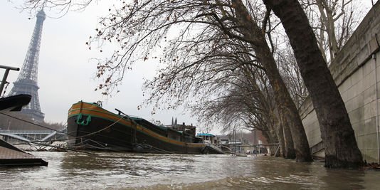L'Ile-de-France sous les eaux en cas de crue majeure de la Seine