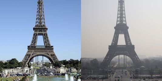Le « smog » français fait le tour du monde
