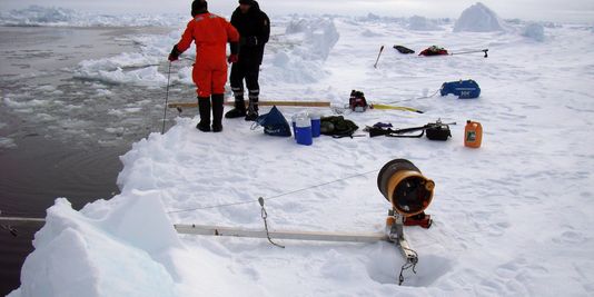Des sédiments vieux de 2,7 millions d'années découverts sous la glace du Groenland
