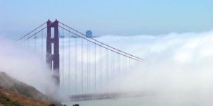 C’est l’été : le Golden Gate disparaît