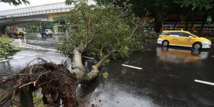 Taïwan : au moins un mort lors du passage du typhon Matmo