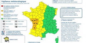 Six départements de l'Ouest placés en vigilance orange aux orages