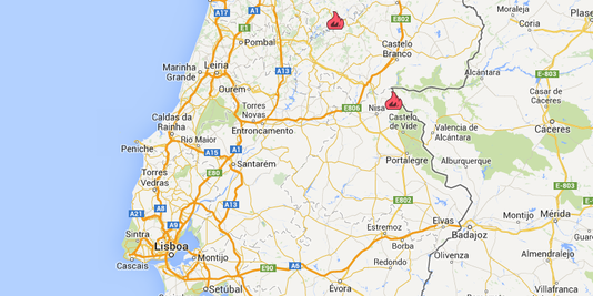 Deux importants feux de forêt signalés dans le centre du Portugal
