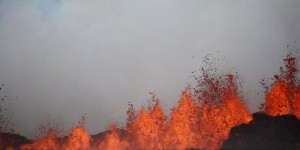 Les éruptions du volcan islandais Bardarbunga en images