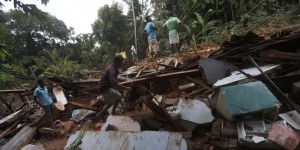 Coulées de boue meurtrières au Sri Lanka