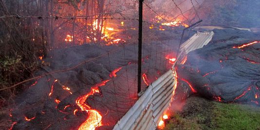 La lave du volcan Kilauea lève le pied