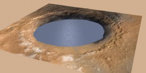 Curiosity a trouvé les traces d'un lac sur Mars