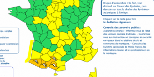 Quatre départements des Pyrénées placés en vigilance orange