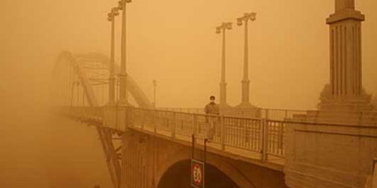 Le sud-ouest de l’Iran frappé par une tempête de poussière gigantesque