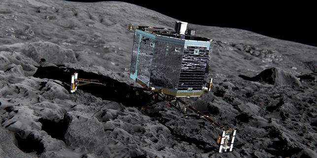 Philae entre à nouveau en contact avec Rosetta après deux semaines de silence