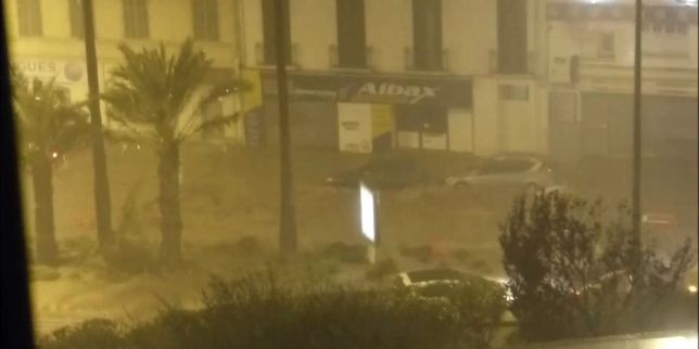 Cannes : images des inondations