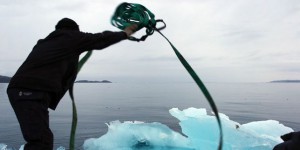 La « pêche aux icebergs » d’Olafur Eliasson en images