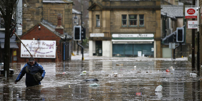 Des inondations « sans précédent » touchent le nord de l’Angleterre