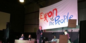 A Montreuil, le pétrolier Exxon condamné par les écologistes