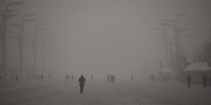 Pékin suffoque sous un épais brouillard de pollution