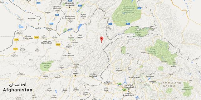 Un séisme de magnitude 6,2 dans le nord-est de l’Afghanistan