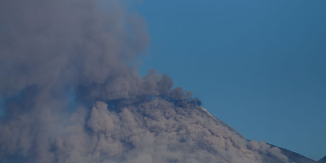 Le volcan de Fuego en éruption au Guatemala