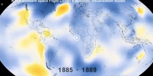Une vidéo de la NASA montre le réchauffement climatique