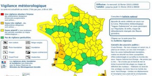 Intempéries : six départements en alerte orange