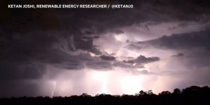 Timelapse : orage spectaculaire dans le sud de l’Australie