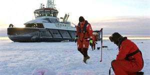Un écumeur brise-glace pour lutter contre une éventuelle marée noire au pôle Nord