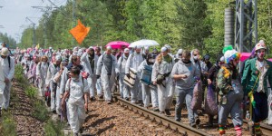 En Allemagne, des activistes du climat bloquent une centrale à charbon