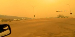 Les paysages d’apocalypse dans la zone de l’incendie à Fort McMurray