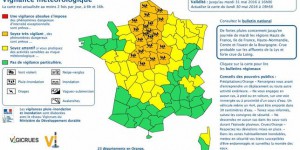 Pluie et inondations : 23 départements en alerte orange