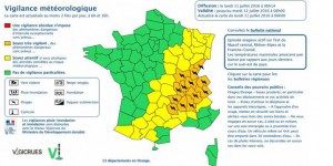 Orages : 13 départements en vigilance orange