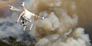 Des drones utilisés dans la lutte contre les incendies de forêts