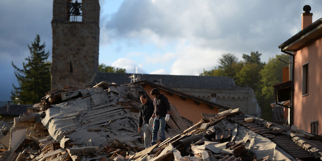 En images : dans les villages italiens détruits par le séisme