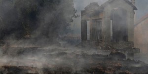 Paysage d’apocalypse après un incendie en Espagne