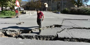 En images : un puissant séisme touche le centre de l’Italie