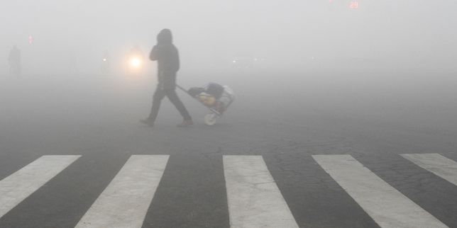 Un épais nuage de pollution s’abat sur la Chine