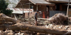 Les inondations on fait au moins 40 morts dans le sud de la Thaïlande